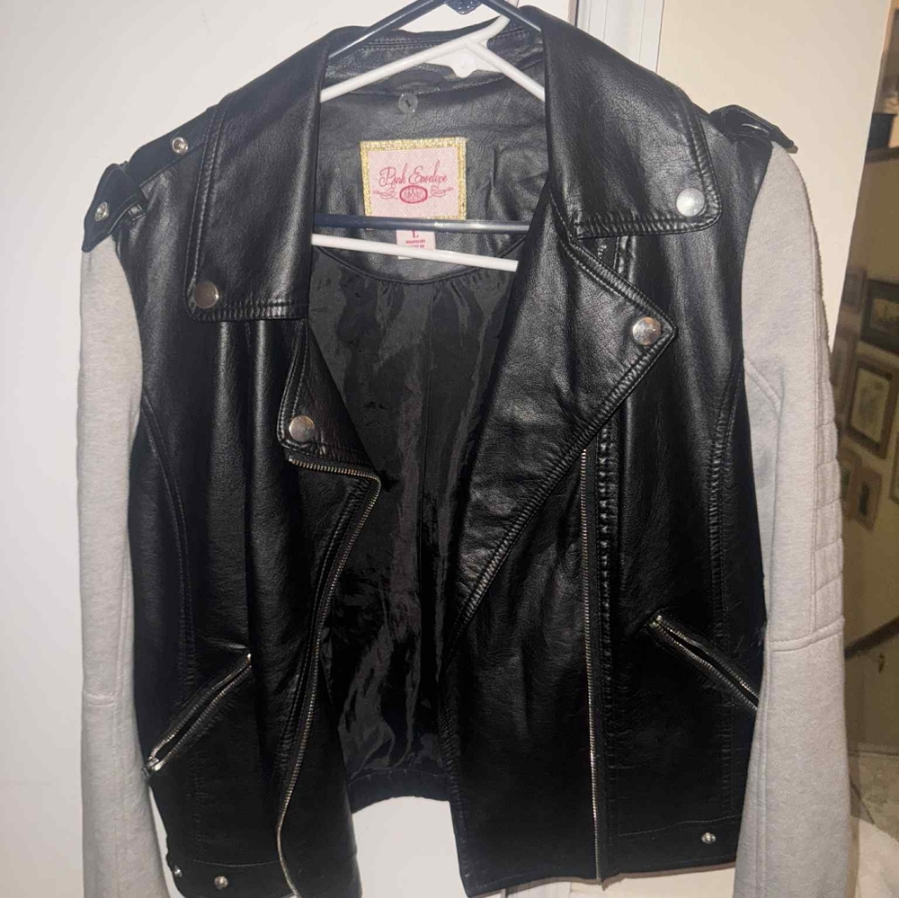 Leather jacket